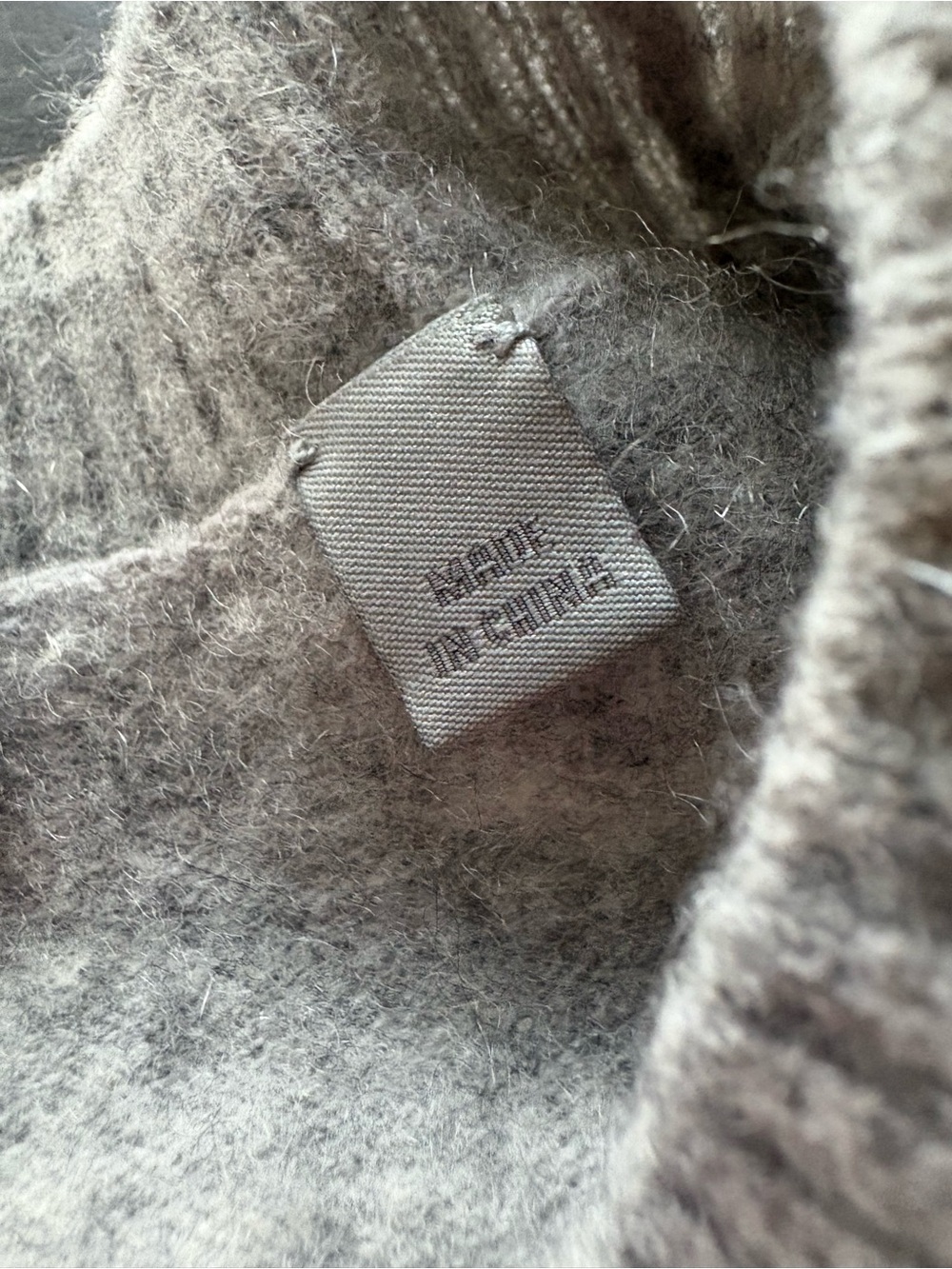 Vince 100% Cashmere Asymmetric Side Tie Sweater Women’s M Gray Crewneck - Picture 10 of 14